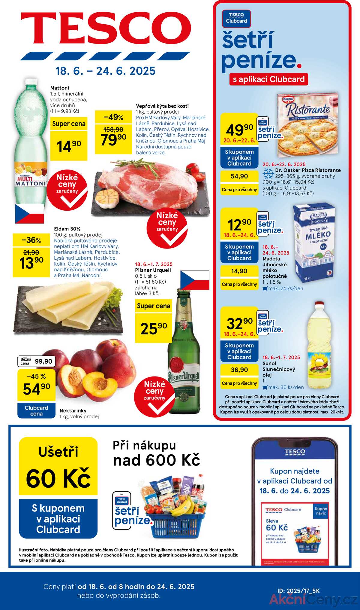 Tesco malé hypermarkety od 18.6. do 24.6.2025 strana 1