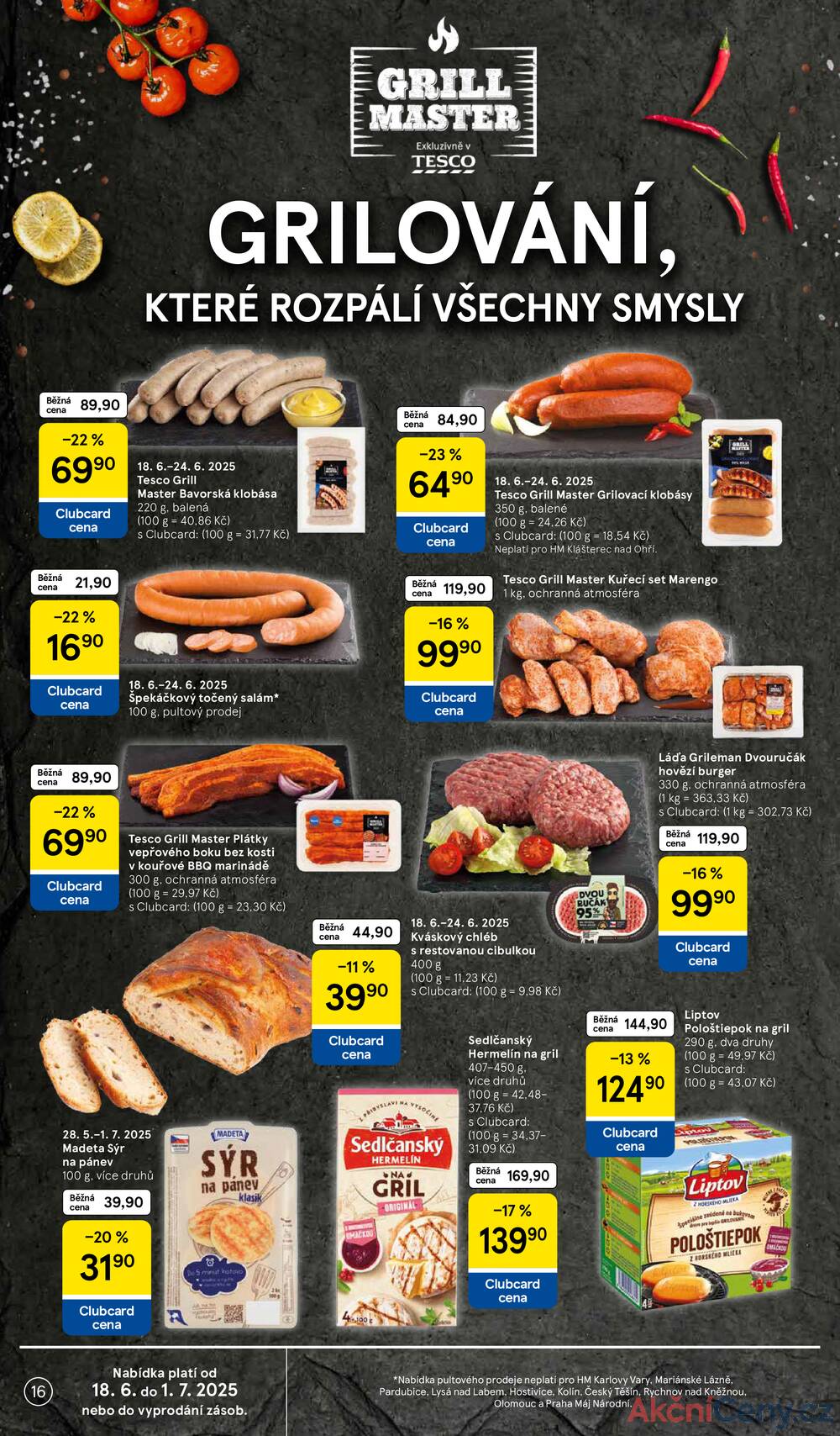 Leták Tesco - Tesco malé hypermarkety od 18.6. do 24.6.2025 - strana 16 Leták Tesco - Tesco malé hypermarkety od 18.6. do 24.6.2025 - strana 16