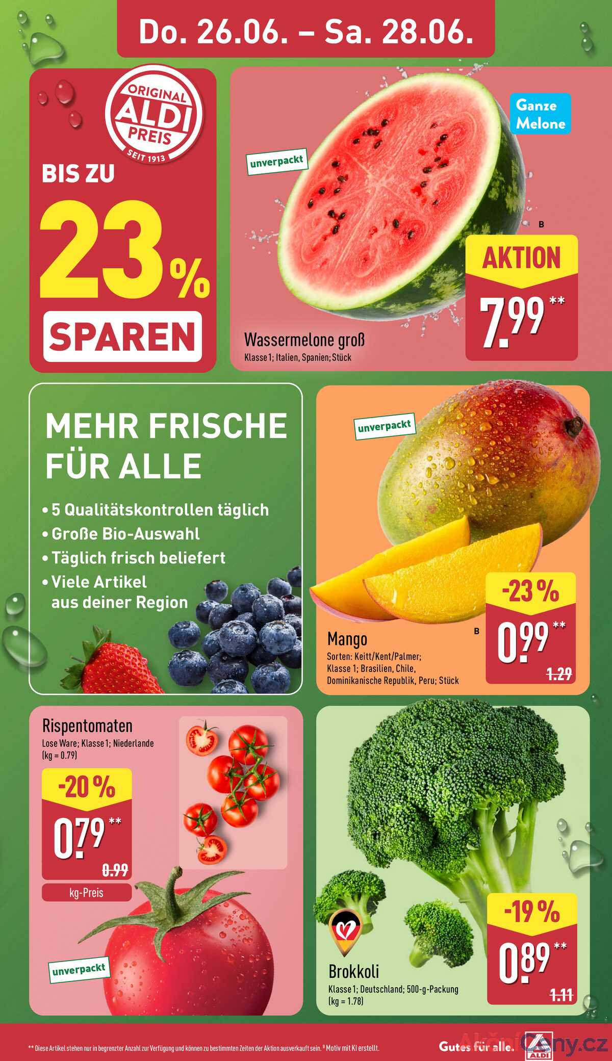 Leták ALDI Německo 16.6.-22.6.2025 strana 3