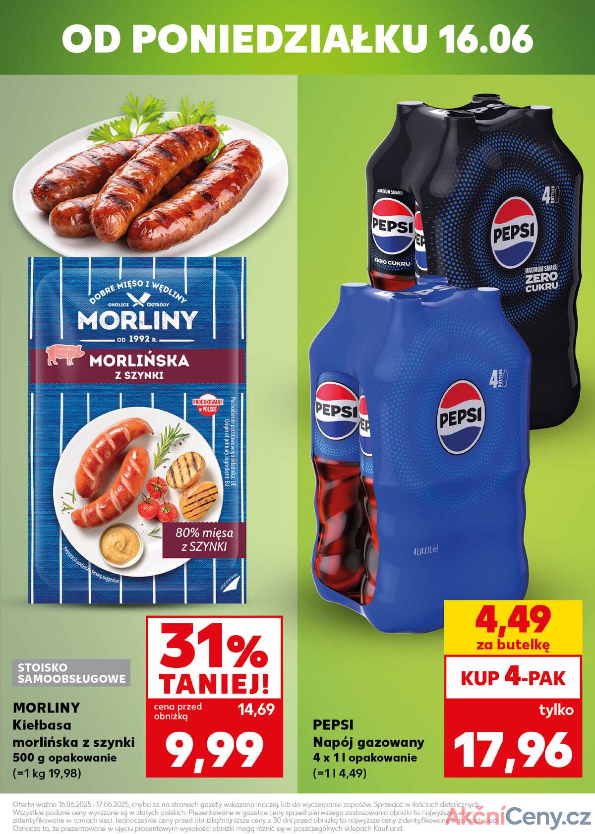 Leták Kaufland Polsko 16.6.-17.6.2025 - Silný start strana 3