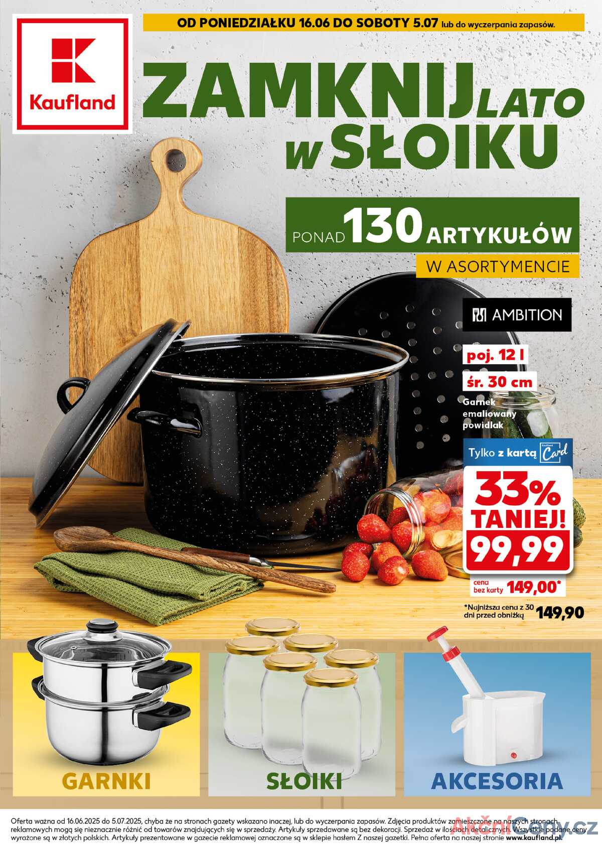 Leták Kaufland Polsko 16.6.-5.7.2025 strana 1
