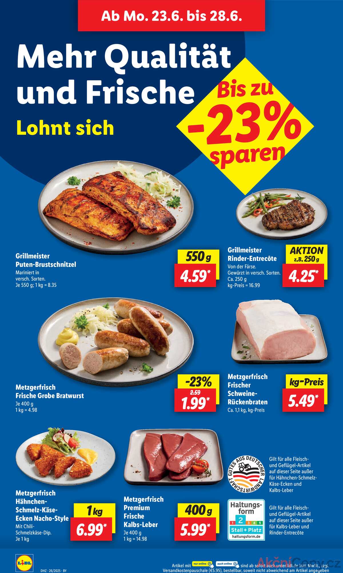 Leták Lidl Německo 23.6.-28.6.2025 strana 4