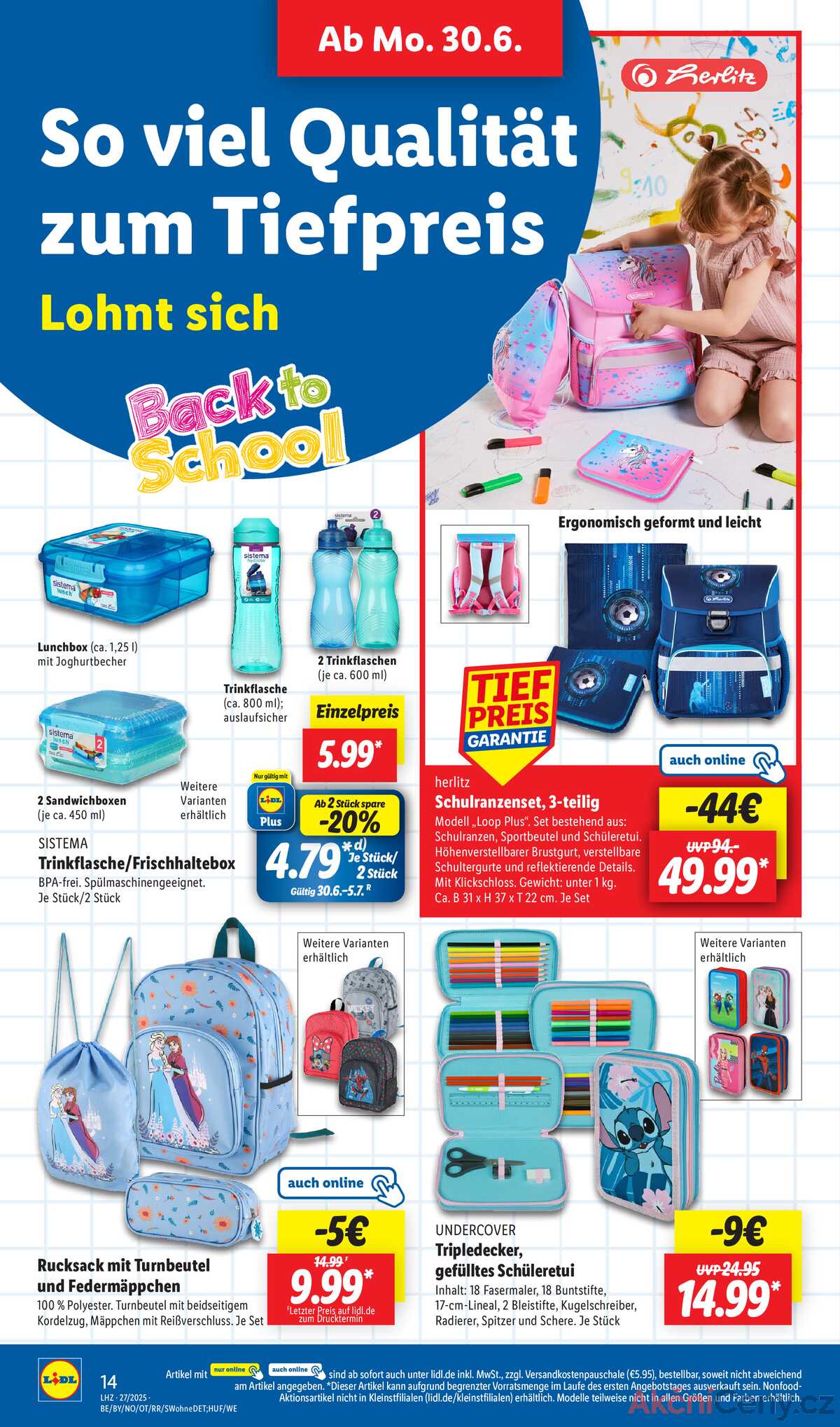 Leták Lidl Německo 30.6.-5.7.2025 strana 2