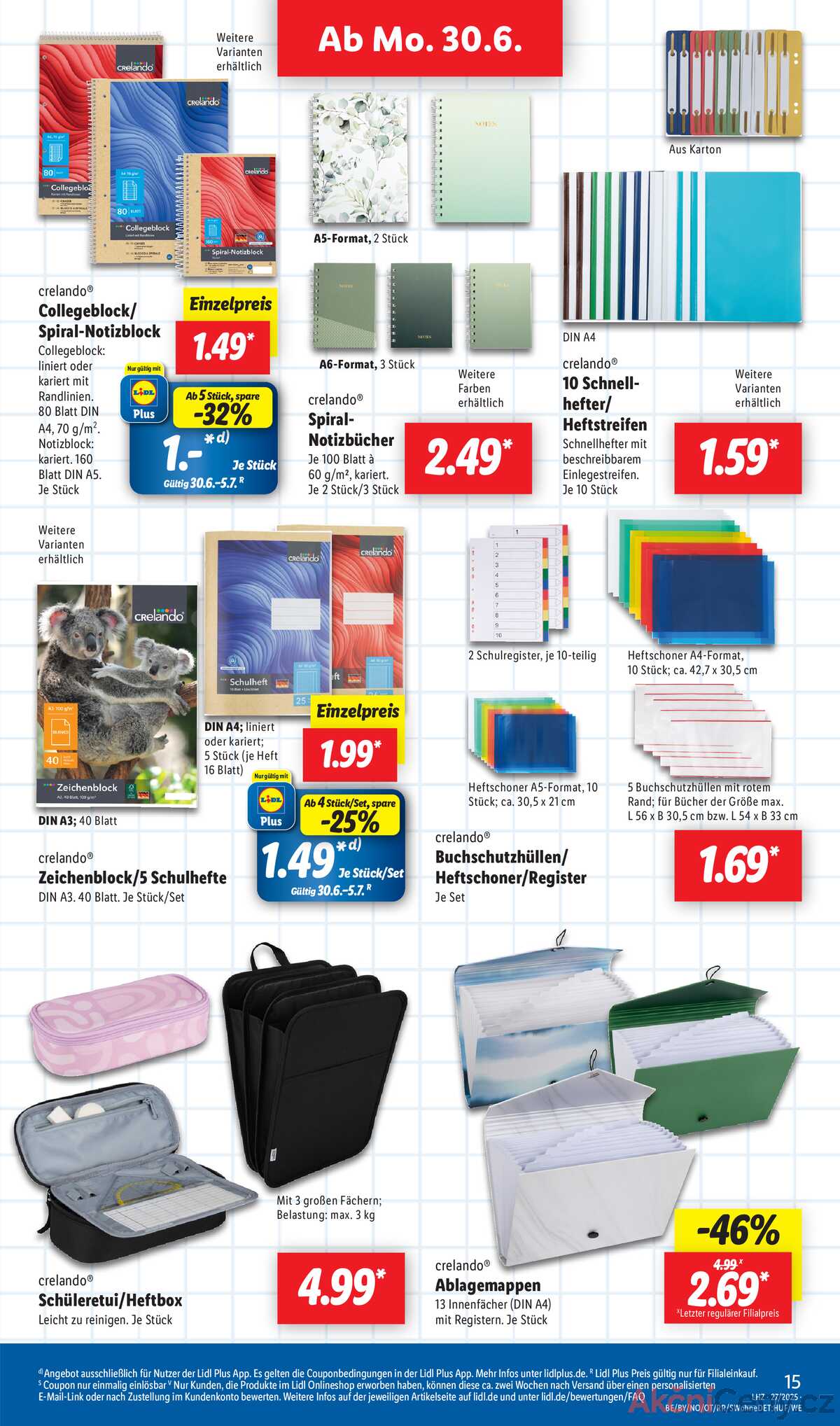 Leták Lidl Německo 30.6.-5.7.2025 strana 3