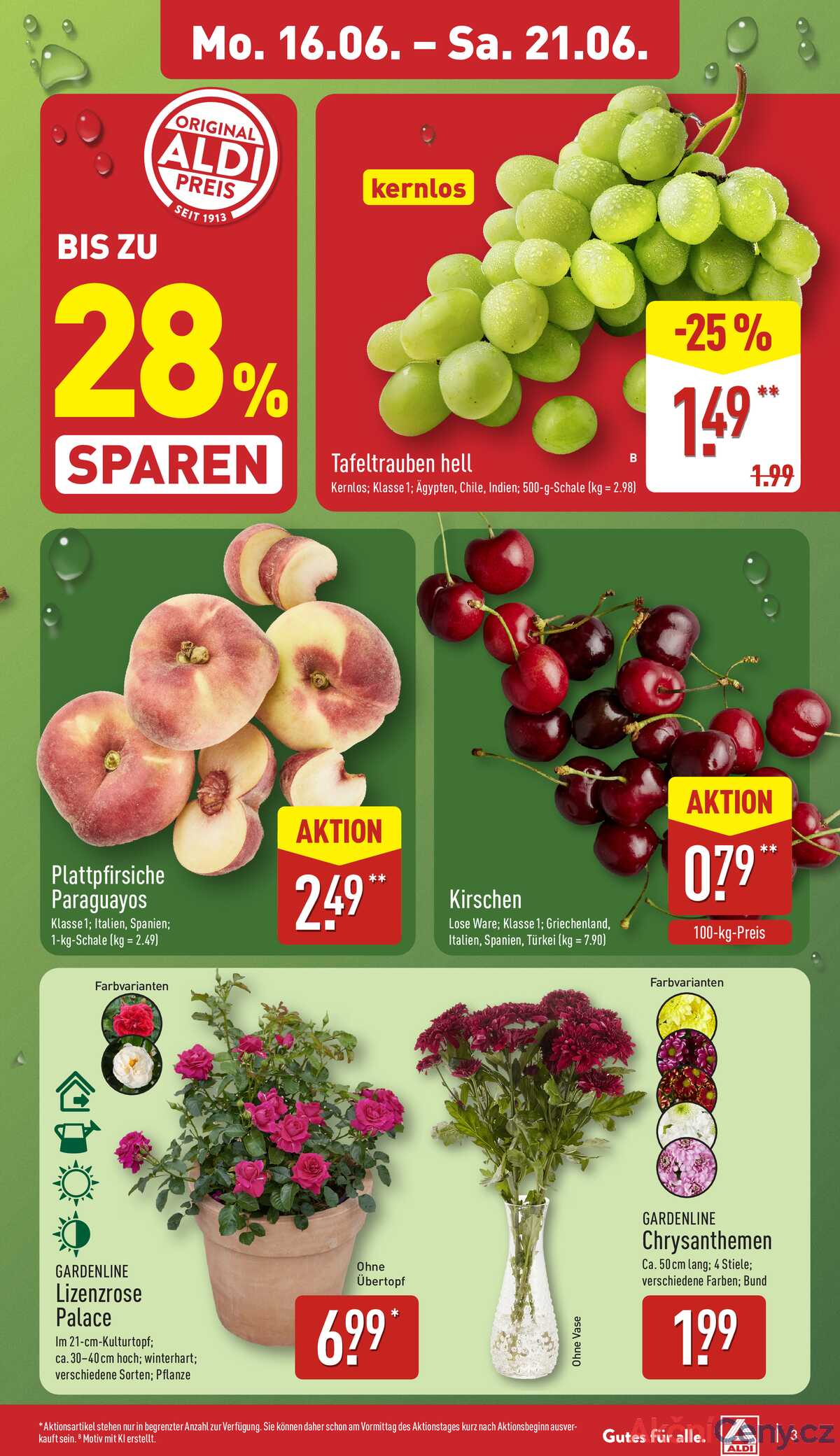 Leták ALDI Německo 16.6.-22.6.2025 strana 3