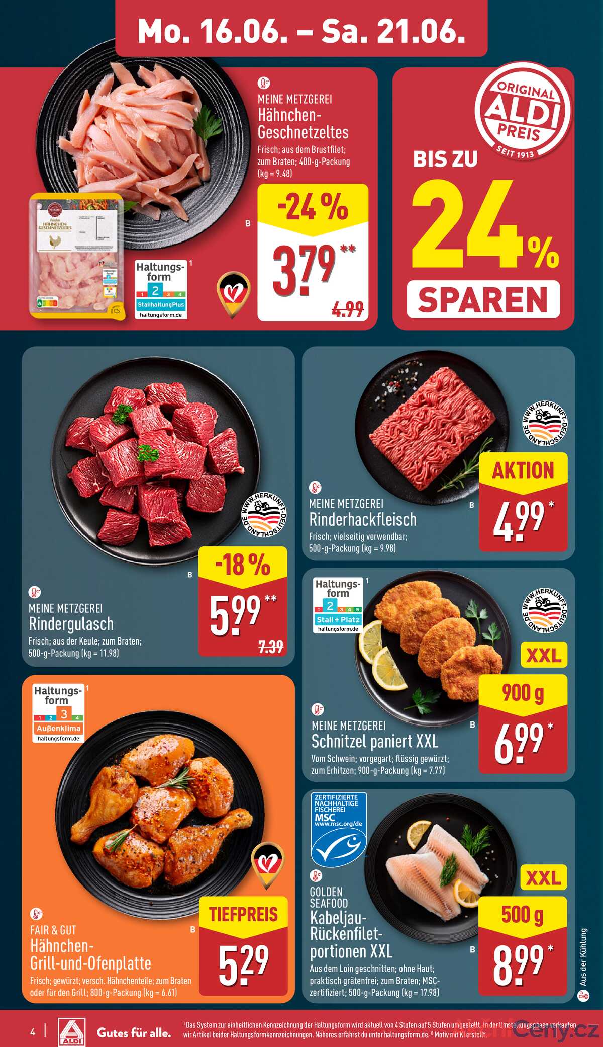 Leták ALDI Německo 16.6.-22.6.2025 strana 4