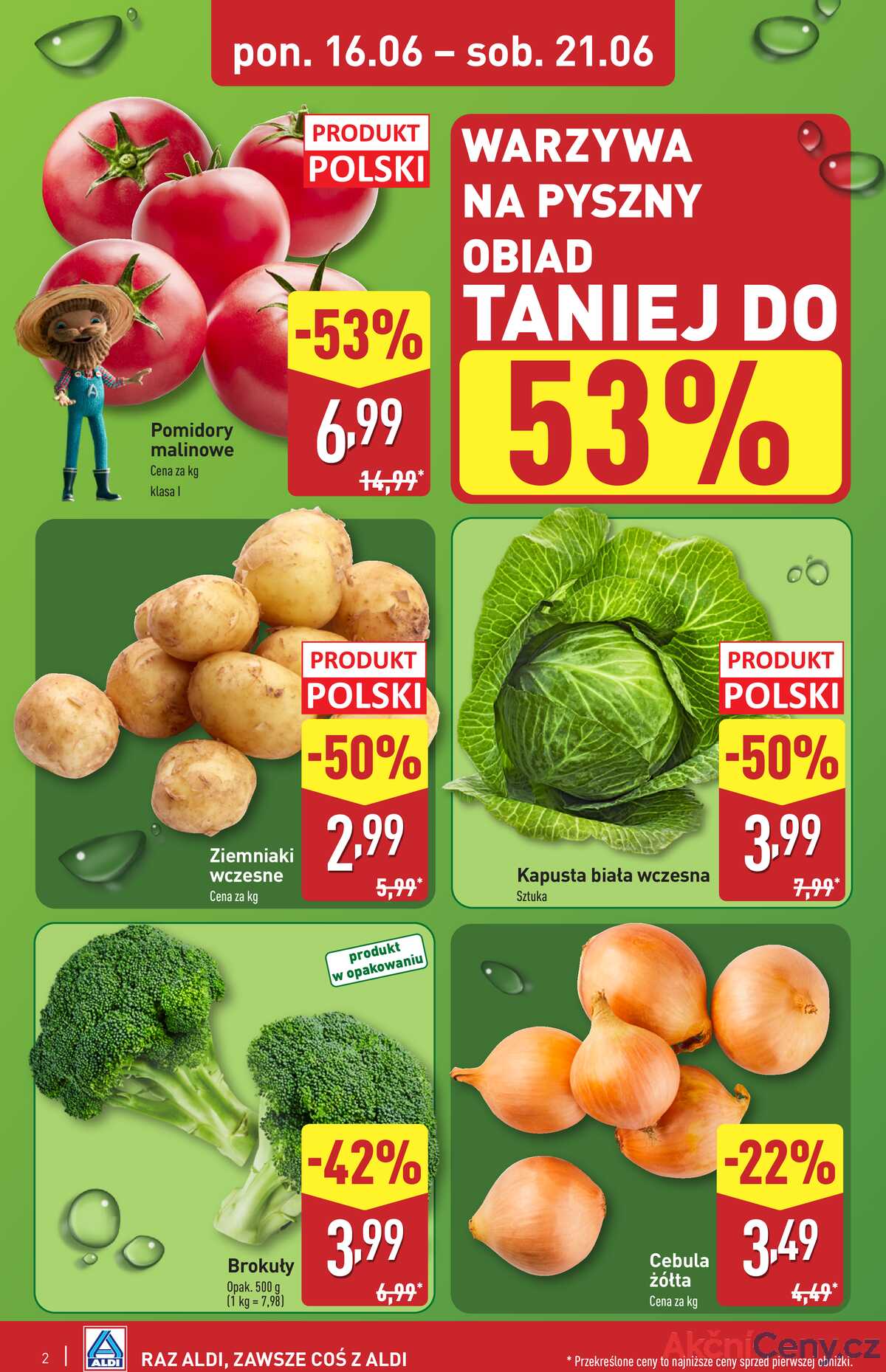 Leták Aldi Polsko 16.6.-21.6.2025 strana 2