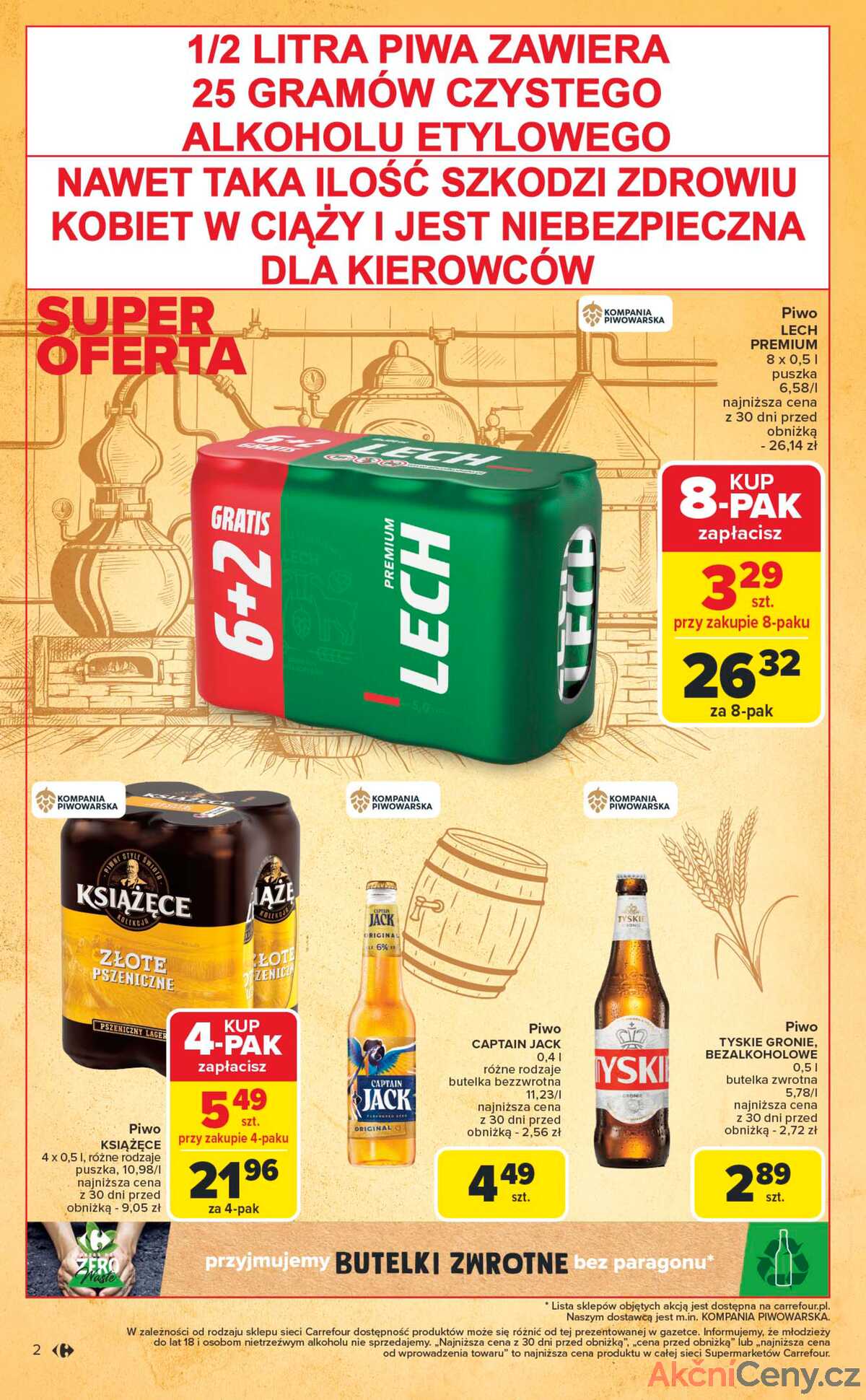 Leták Carrefour Polsko 16.6.-29.6.2025 - Pivní festival strana 2