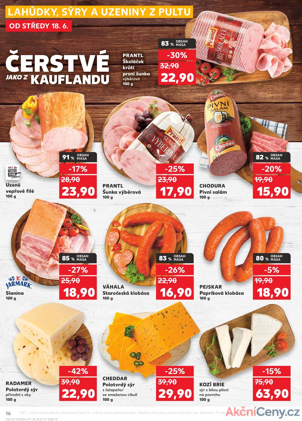 Leták Kaufland - Kaufland 18.6. - 24.6. - Kaufland - Rokycany - strana 16