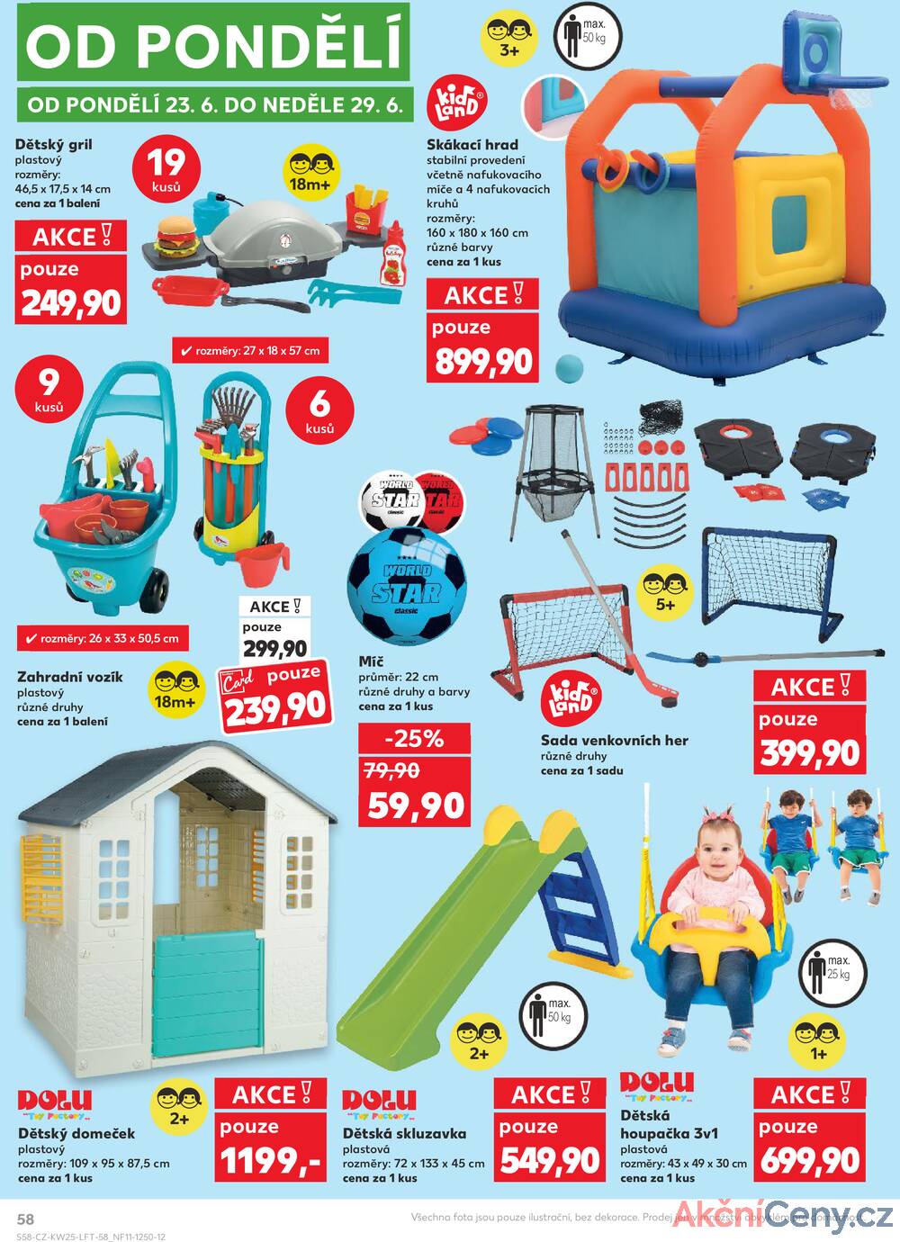 Leták Kaufland - Kaufland 18.6. - 24.6. - Kaufland - Rokycany - strana 58