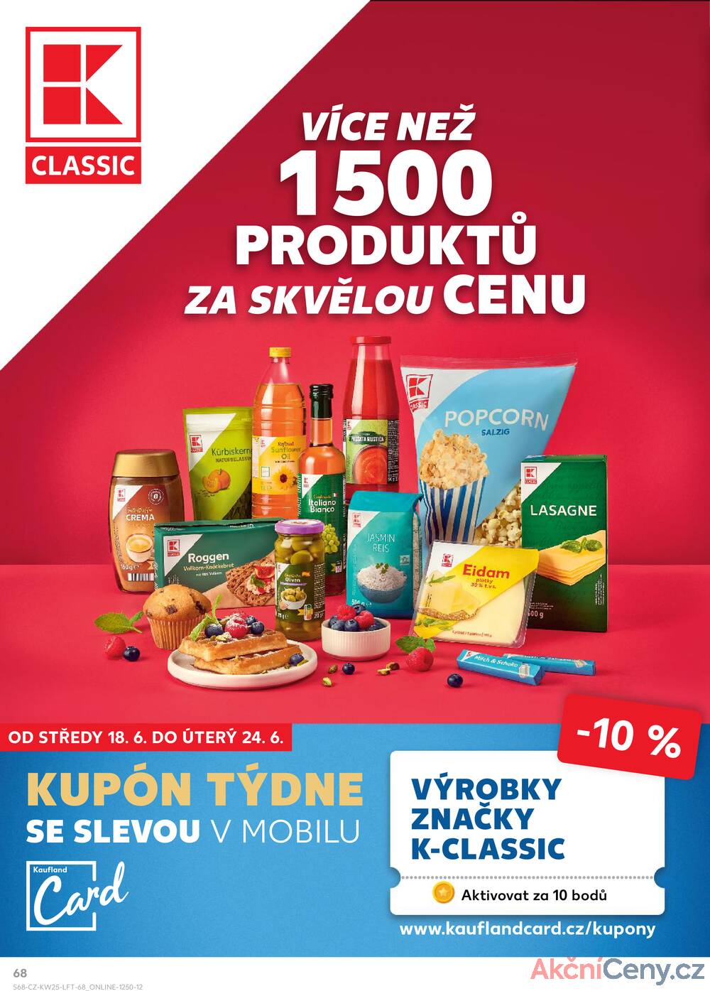 Leták Kaufland - Kaufland 18.6. - 24.6. - Kaufland - Rokycany - strana 68