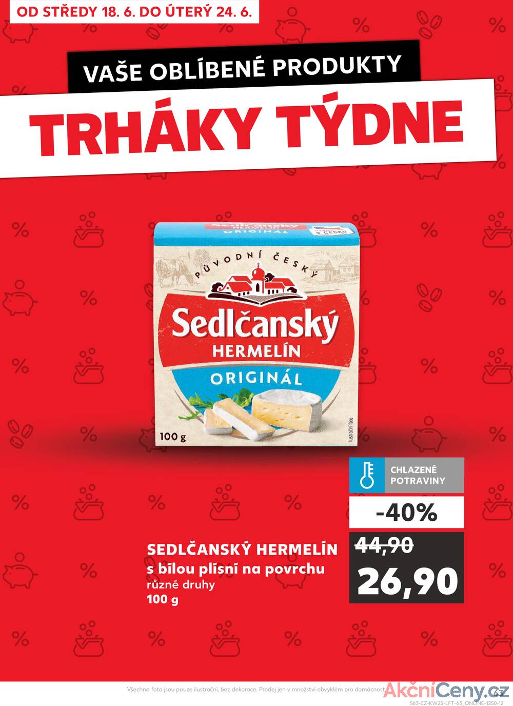 Leták Kaufland - Kaufland 18.6. - 24.6. - Kaufland - Teplice (Čs. Dobrovolců) - strana 63