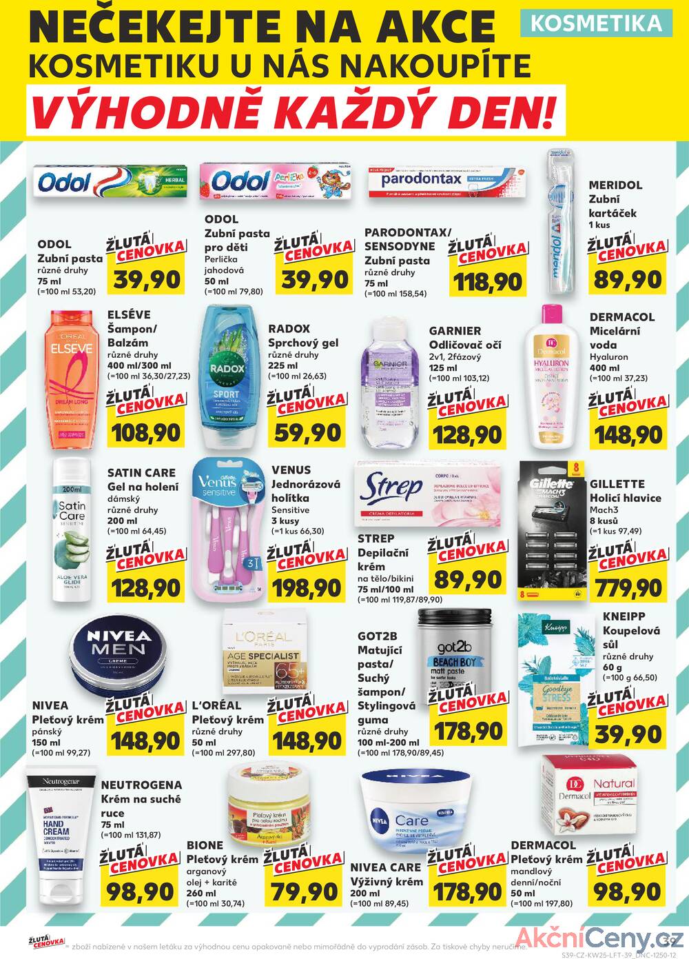 Leták Kaufland - Kaufland 18.6. - 24.6. - Kaufland - Tábor - strana 39