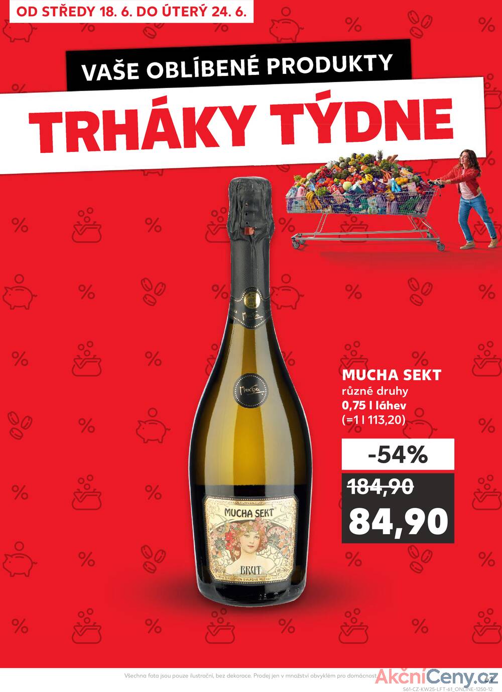 Leták Kaufland - Kaufland 18.6. - 24.6. - Kaufland - Tábor - strana 61