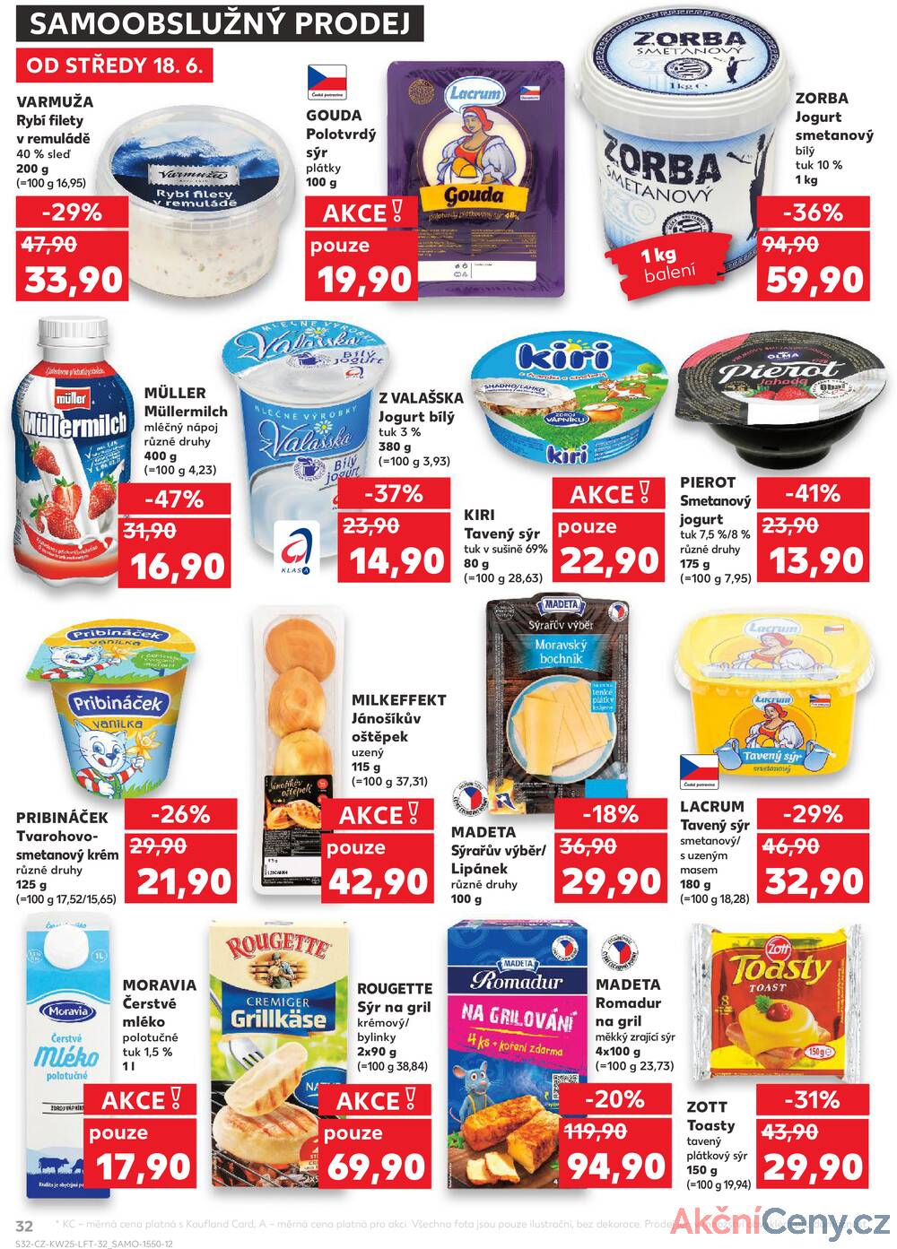 Leták Kaufland - Kaufland 18.6. - 24.6. - Kaufland - Trutnov - strana 32