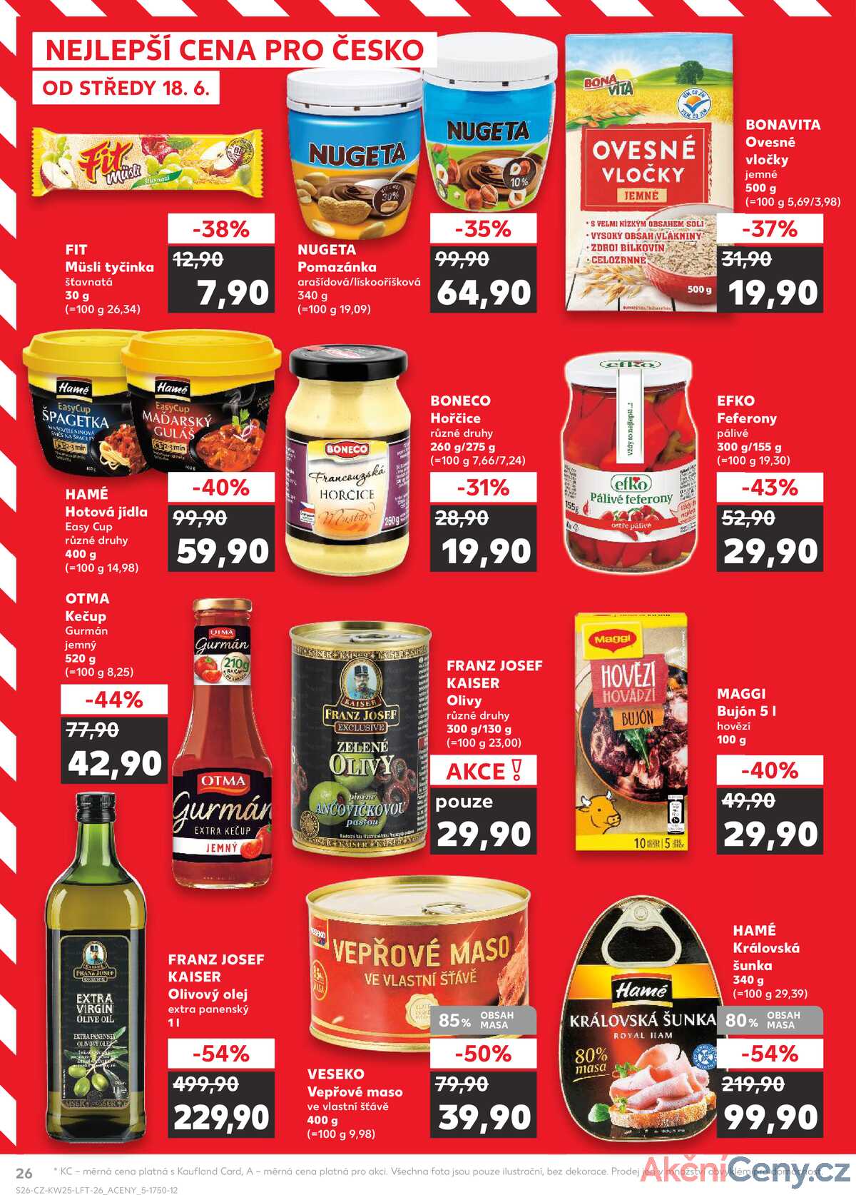 Kaufland 18.6. - 24.6. - Kaufland - Lovosice (Siřejovická) strana 26