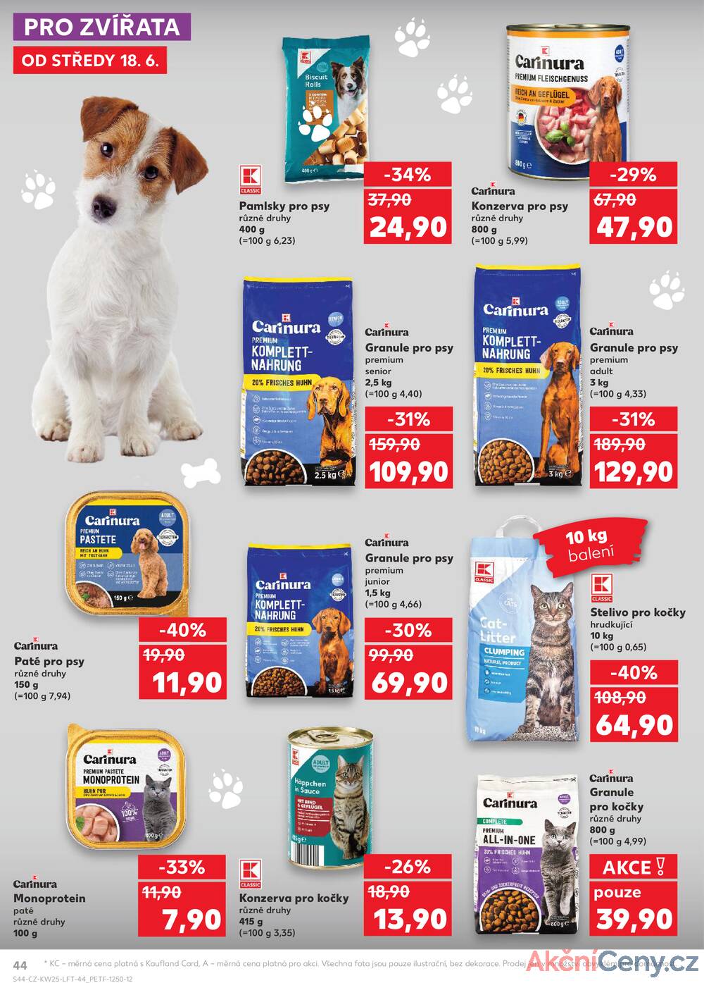 Leták Kaufland - Kaufland 18.6. - 24.6. - Kaufland - Lovosice (Siřejovická) - strana 44