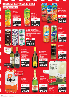 Kaufland 18.6. - 24.6. - Kaufland - Lovosice (Siřejovická)
