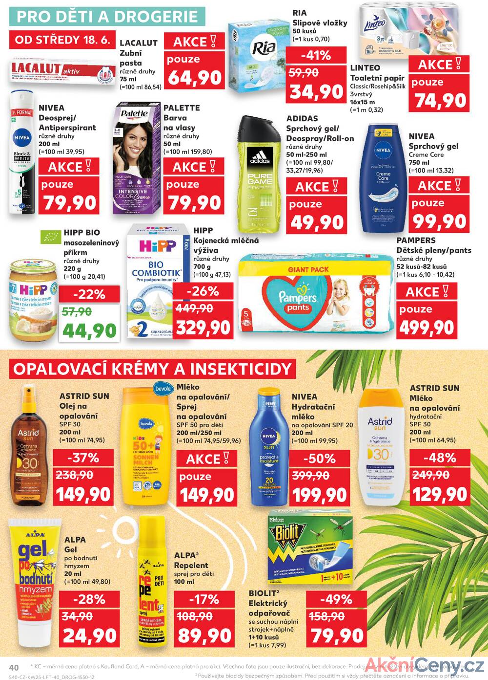 Leták Kaufland - Kaufland 18.6. - 24.6. - Kaufland - Příbram - strana 40