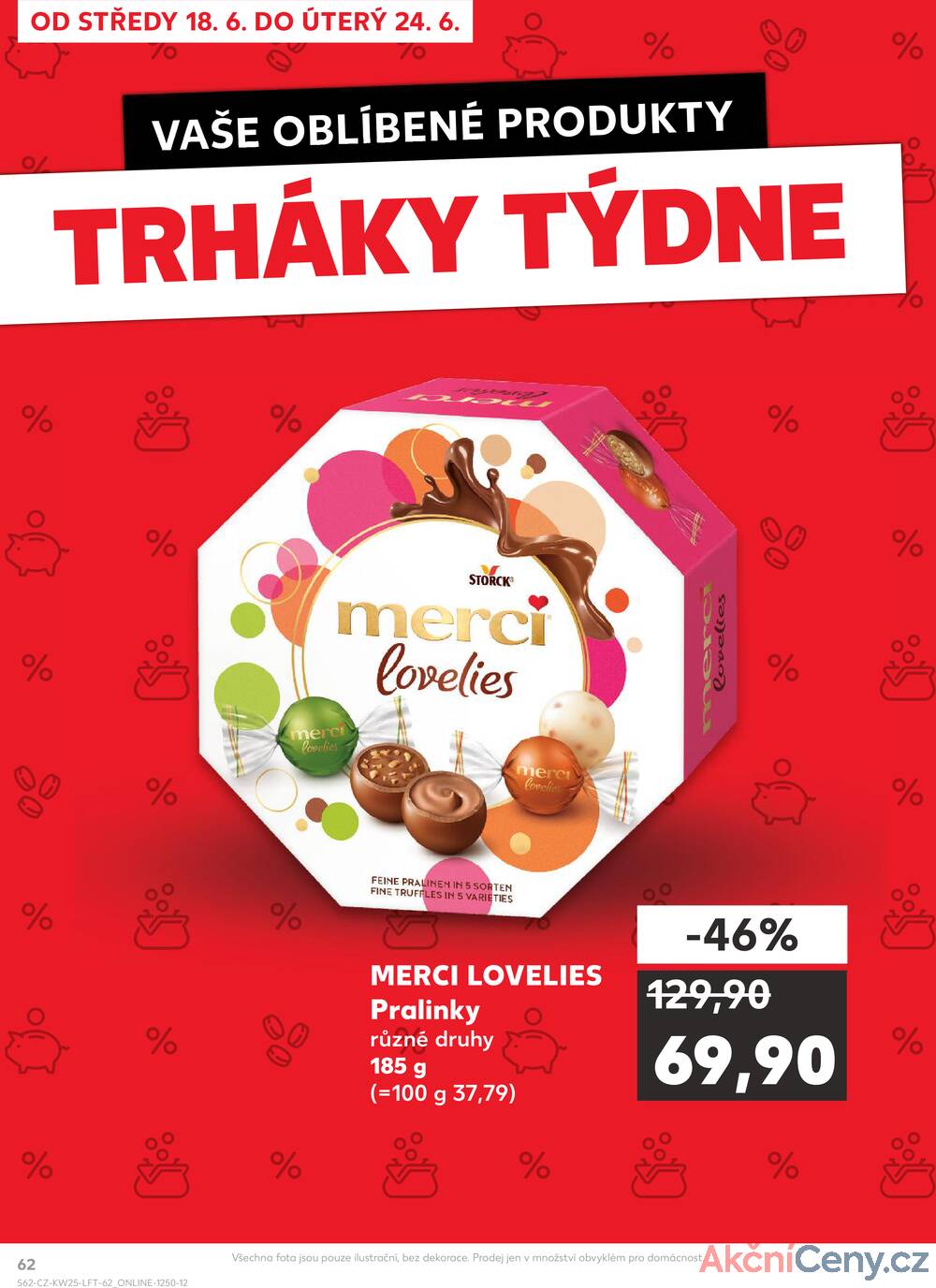 Leták Kaufland - Kaufland 18.6. - 24.6. - Kaufland - Česká Lípa - strana 62
