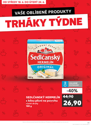 Kaufland 18.6. - 24.6. - Kaufland - Jablonec nad Nisou (Jateční)