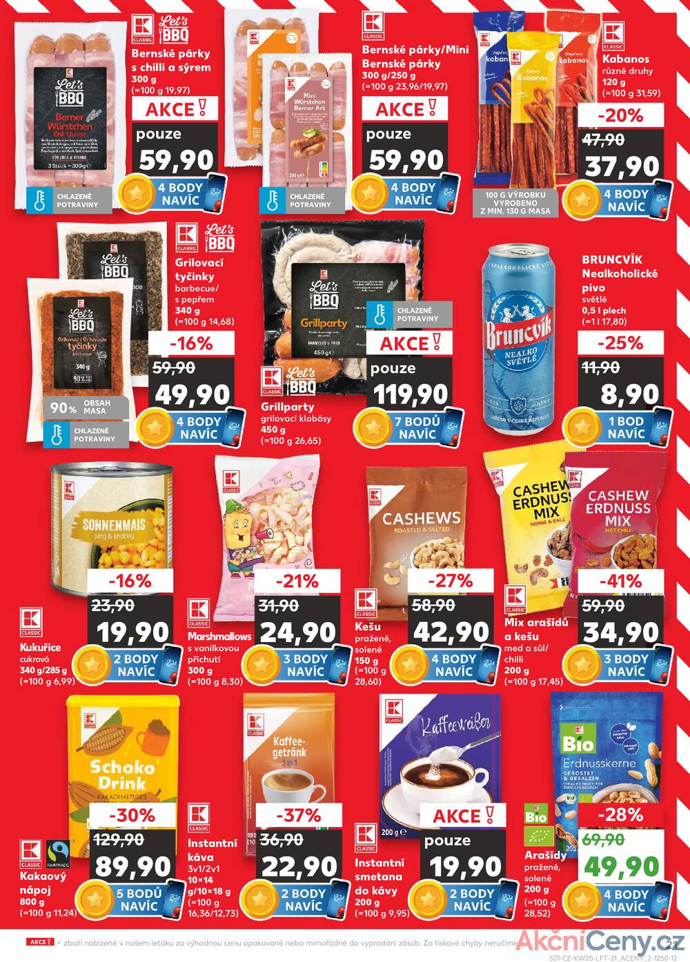 Leták Kaufland - Kaufland 18.6. - 24.6. - Kaufland - Zlín ( OC Čepkov) - strana 21