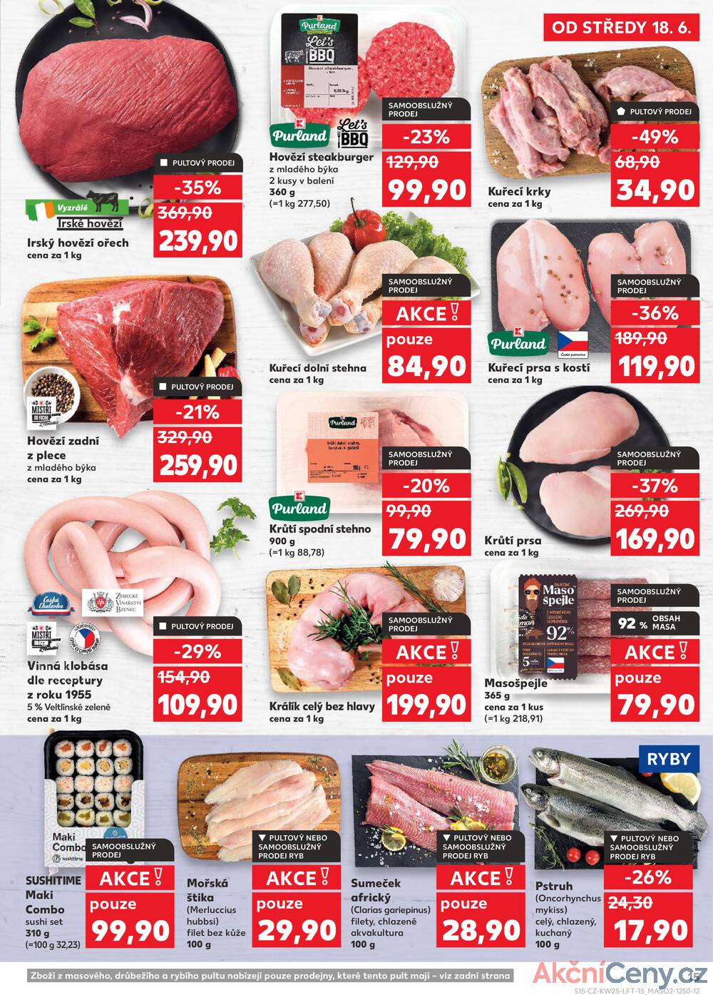 Leták Kaufland - Kaufland 18.6. - 24.6. - Kaufland - Zábřeh na Moravě - strana 15
