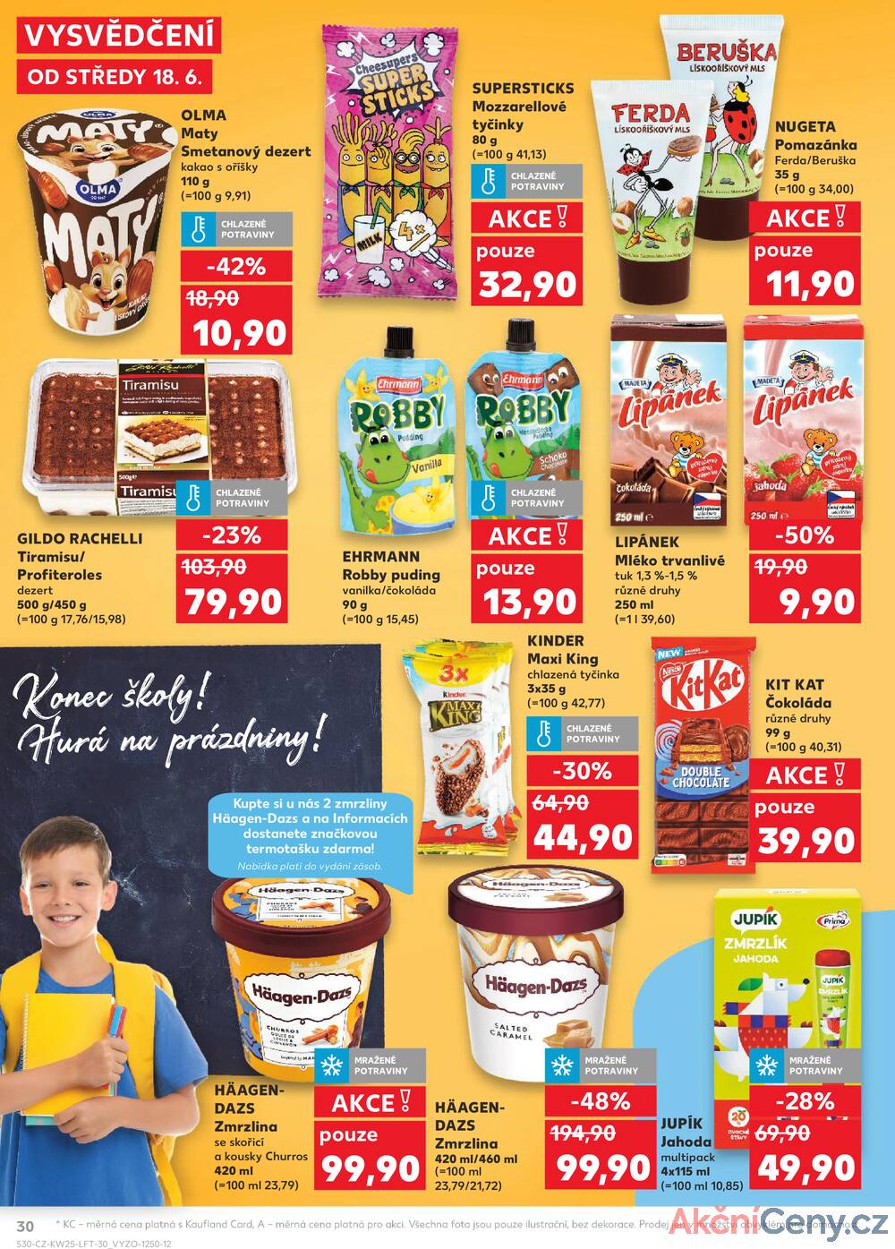 Leták Kaufland - Kaufland 18.6. - 24.6. - Kaufland - Zábřeh na Moravě - strana 30