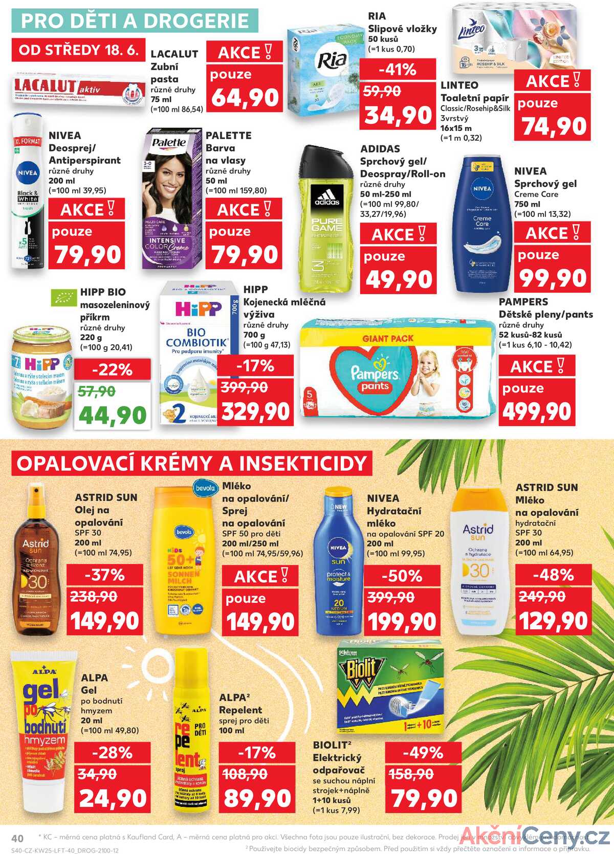 Kaufland 18.6. - 24.6. - Kaufland - Plzeň (Lochotínská) strana 40