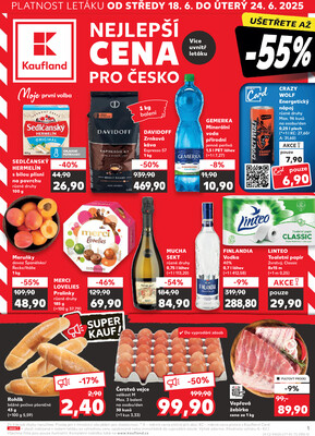 Kaufland 18.6. - 24.6. - Kaufland - Plzeň (Lochotínská)