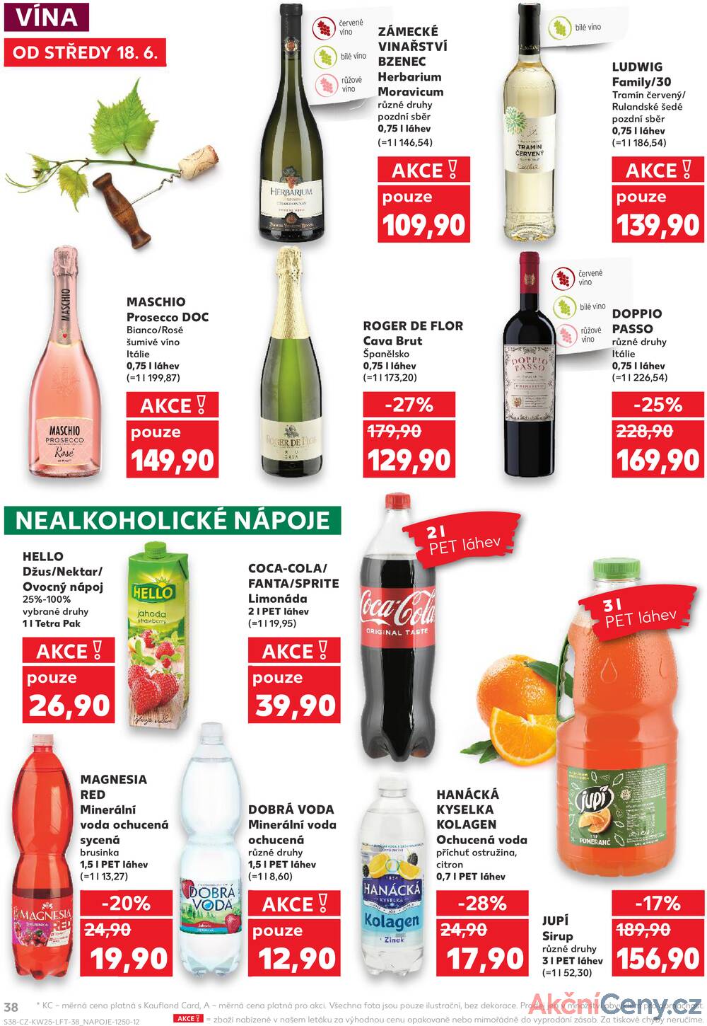 Leták Kaufland - Kaufland 18.6. - 24.6. - Kaufland - Brno - Židenice - strana 38