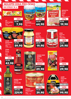 Kaufland 18.6. - 24.6. - Kaufland - Brno - Ponava