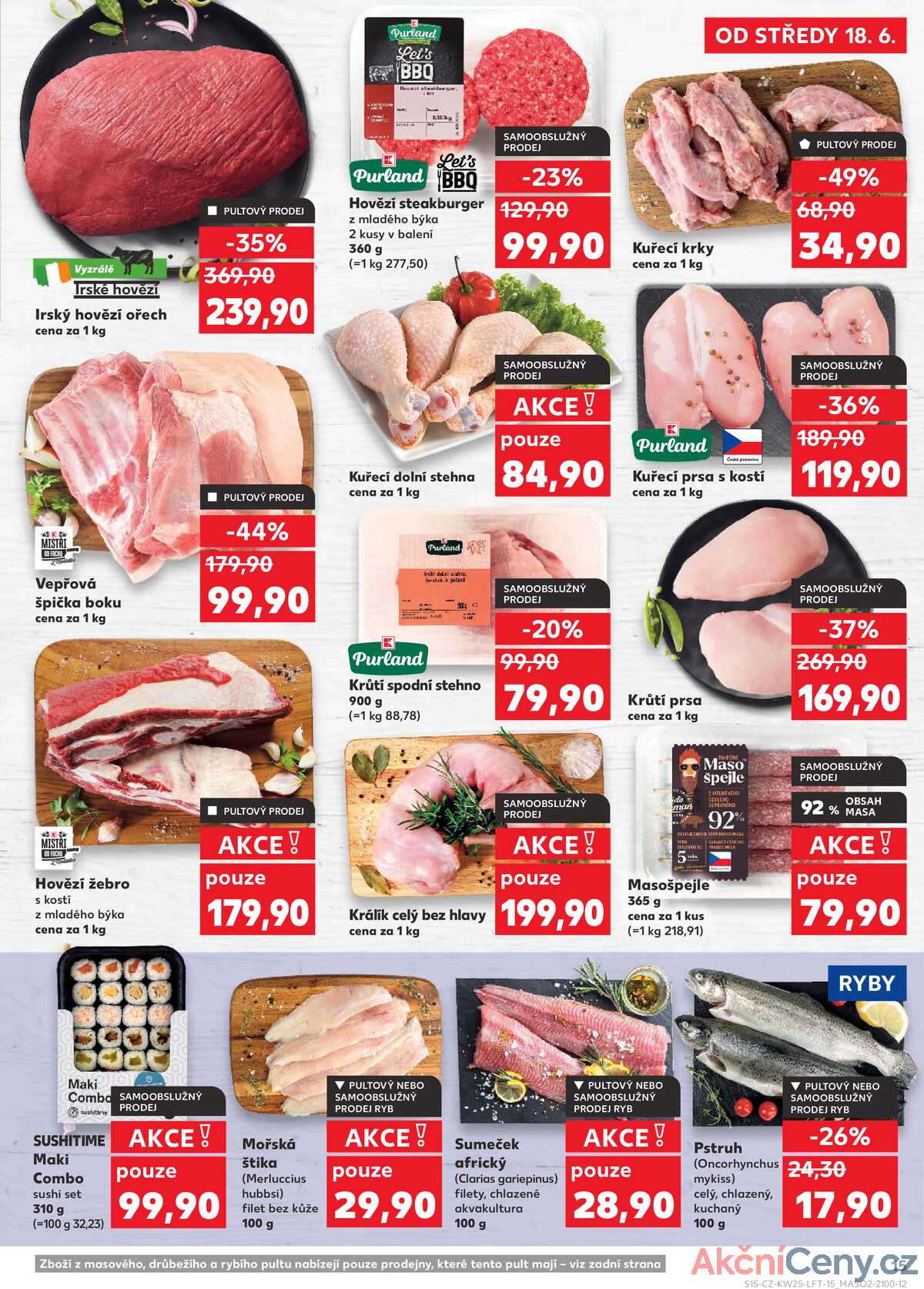 Kaufland 18.6. - 24.6. - Kaufland - Ústí nad Labem (Všebořická) strana 15
