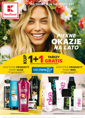 Leták Kaufland Polsko 18.6.-2.7.2025