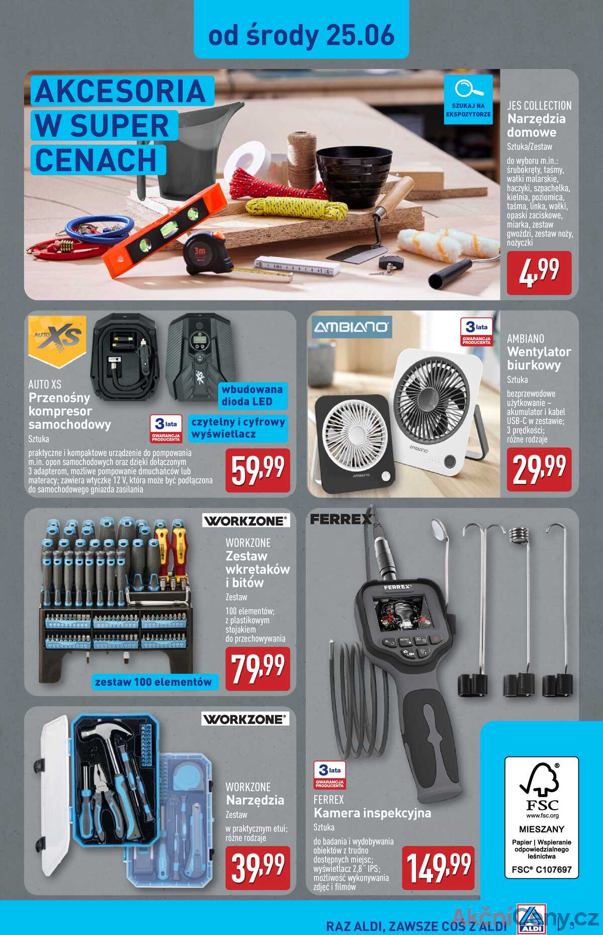 Leták Aldi Polsko 25.6.-1.7.2025 strana 3