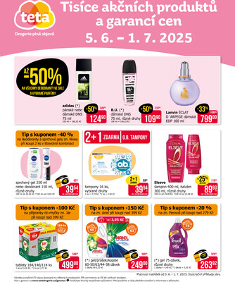 Teta drogerie Magazín od 5.6. do 1.7.2025