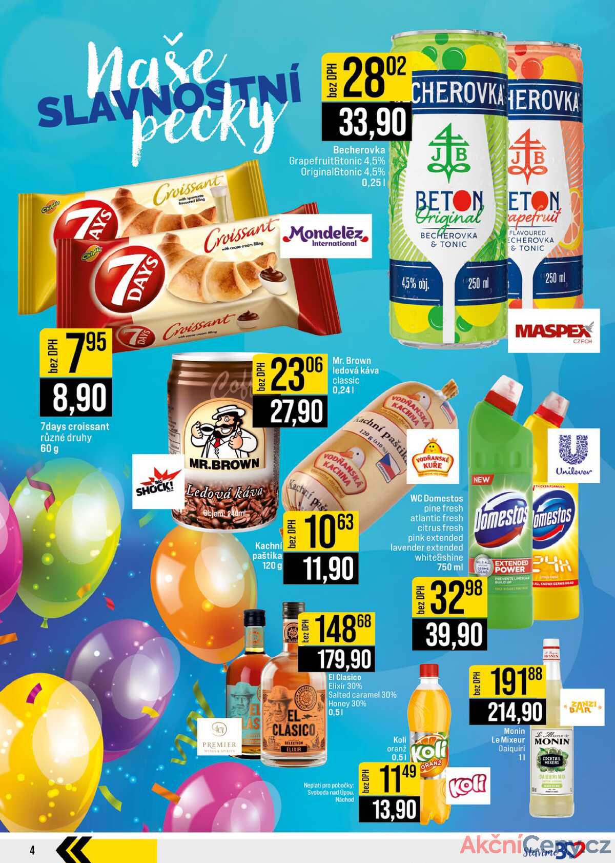 JIP Cash & Carry České Budějovice, Most, Náchod, Polička, Sušice a Svoboda nad Úpou od 18.6. do 24.6.2025 strana 4