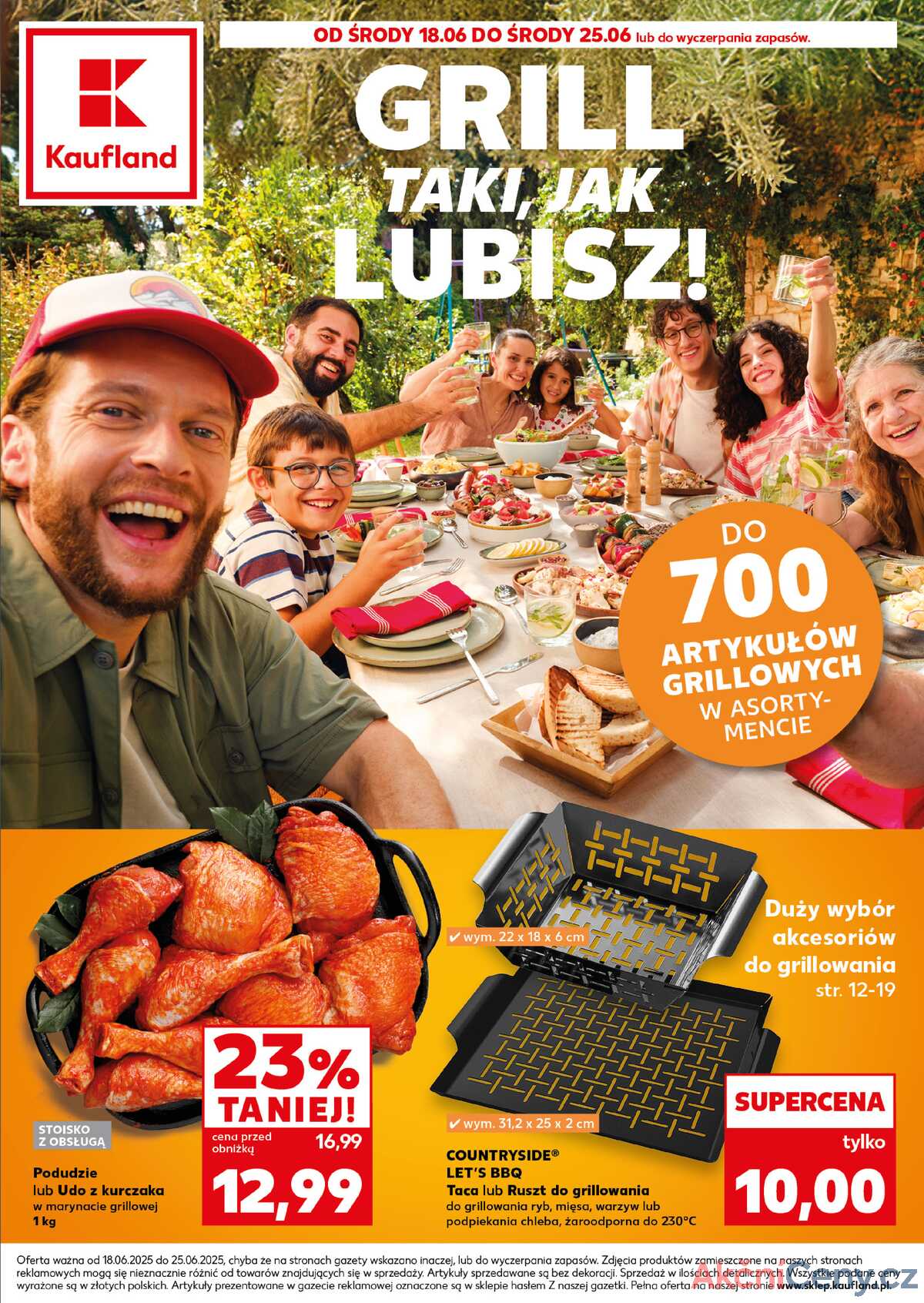 Leták Kaufland Polsko 18.6.-25.6.2025 strana 1