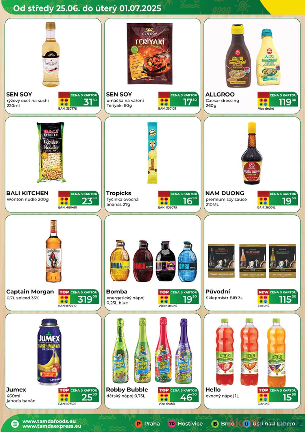 Leták Tamda Foods - Tamda Foods od 25.6. do 1.7.2025 - strana 4 Leták Tamda Foods - Tamda Foods od 25.6. do 1.7.2025 - strana 4