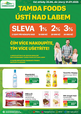 Tamda Foods letáky