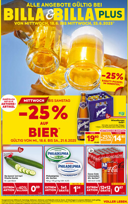Leták BILLA Rakousko 18.6.-25.6.2025 - BILLA&amp;amp;BILLA PLUS
