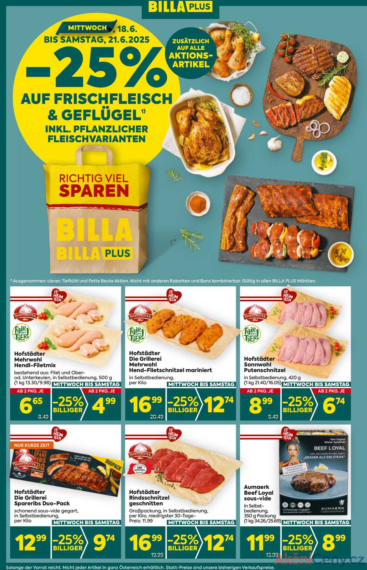 Leták BILLA Rakousko 18.6.-25.6.2025 - BILLA PLUS strana 2
