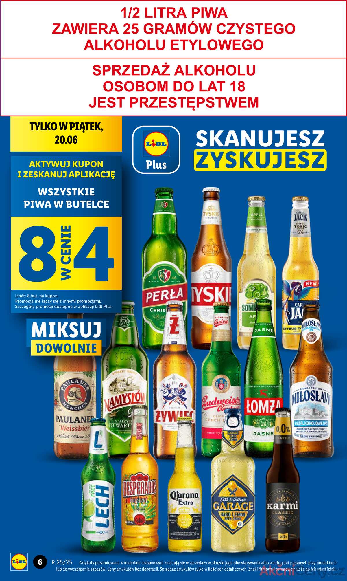 Leták Lidl Polsko 20.6.-21.6.2025 strana 8