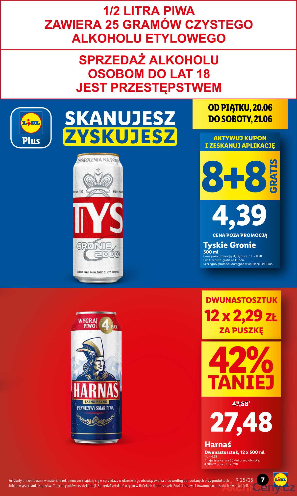 Leták Lidl Polsko 20.6.-21.6.2025 strana 9