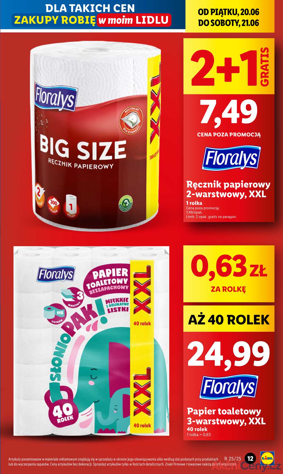 Leták Lidl Polsko 20.6.-21.6.2025 strana 15