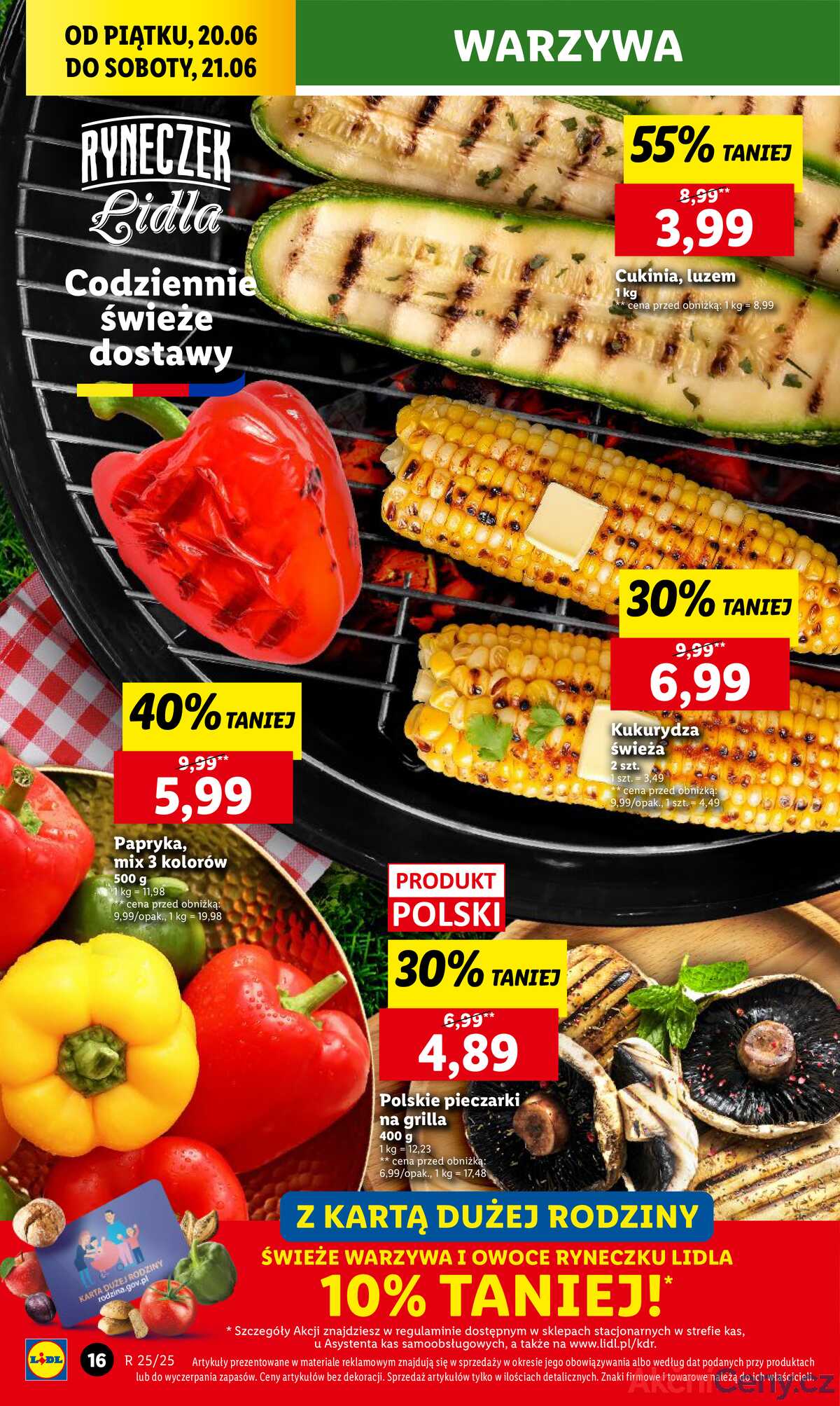 Leták Lidl Polsko 20.6.-21.6.2025 strana 22