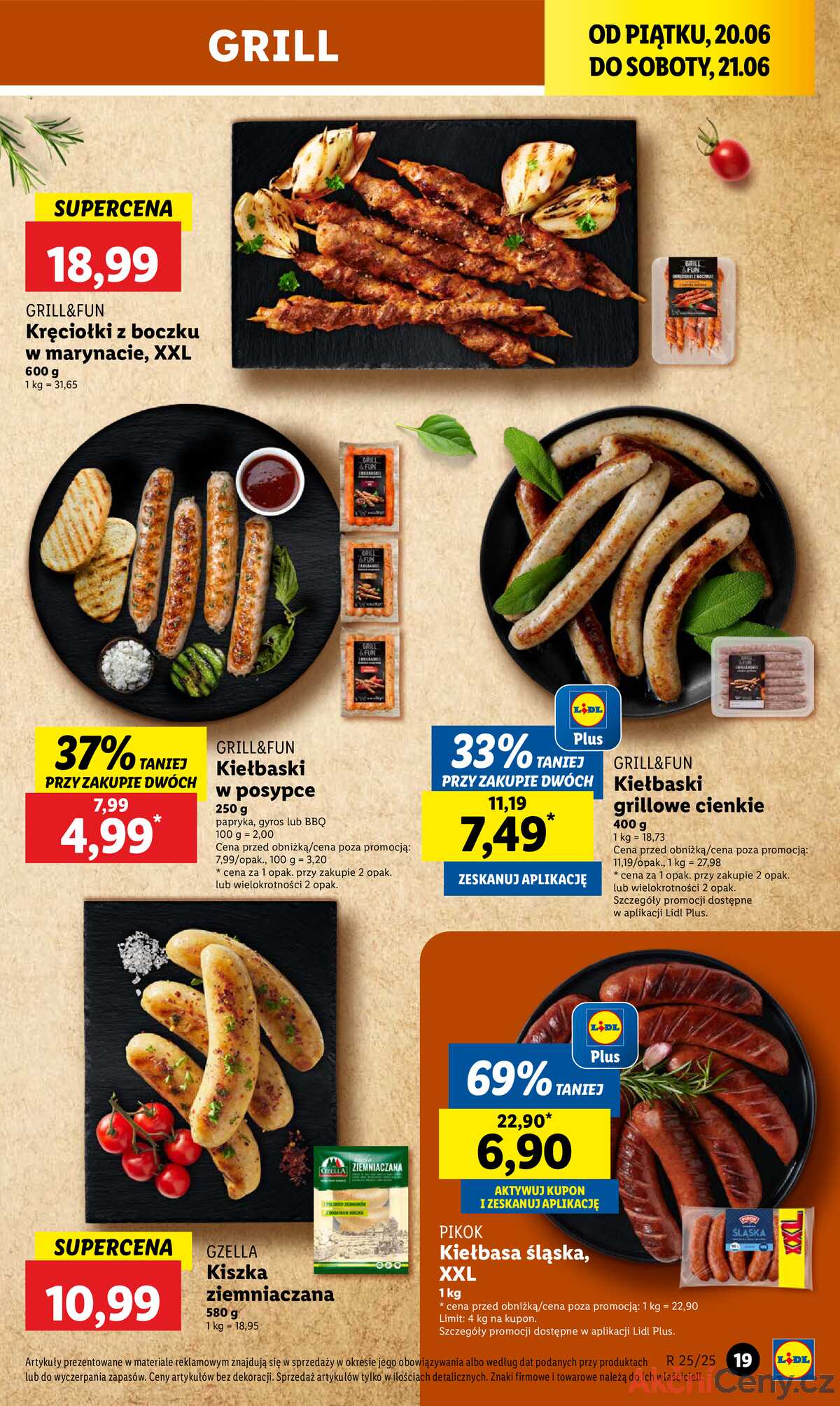 Leták Lidl Polsko 20.6.-21.6.2025 strana 25