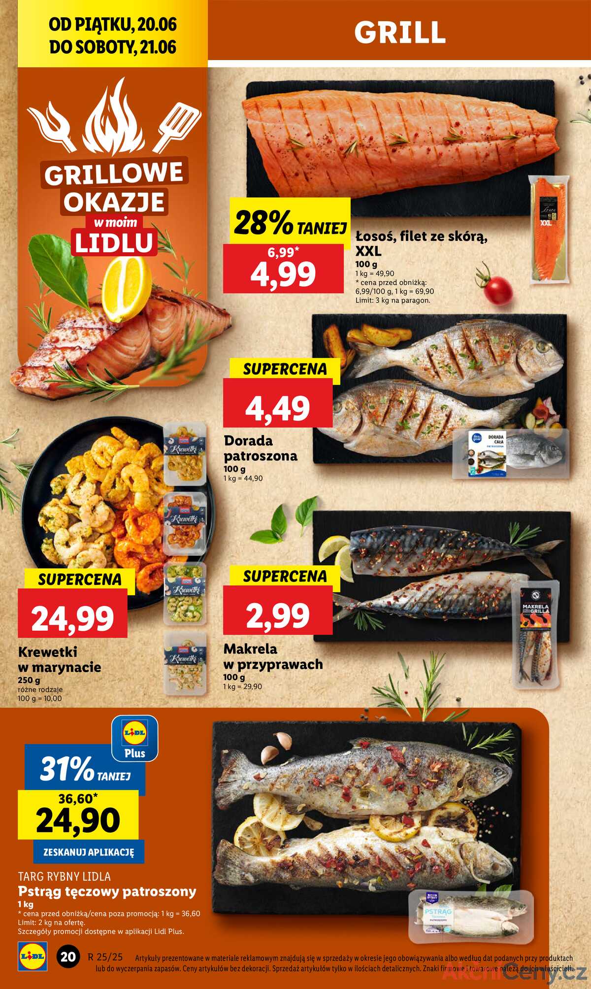 Leták Lidl Polsko 20.6.-21.6.2025 strana 26