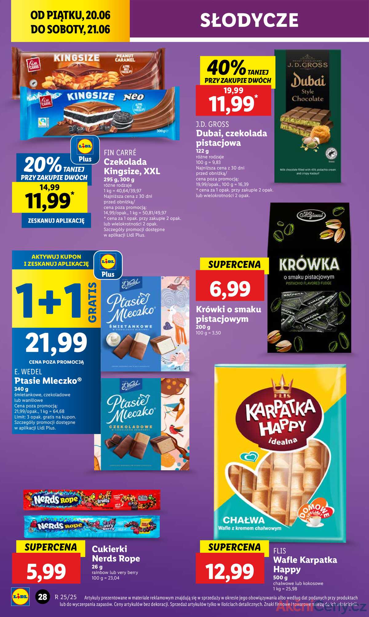 Leták Lidl Polsko 20.6.-21.6.2025 strana 38