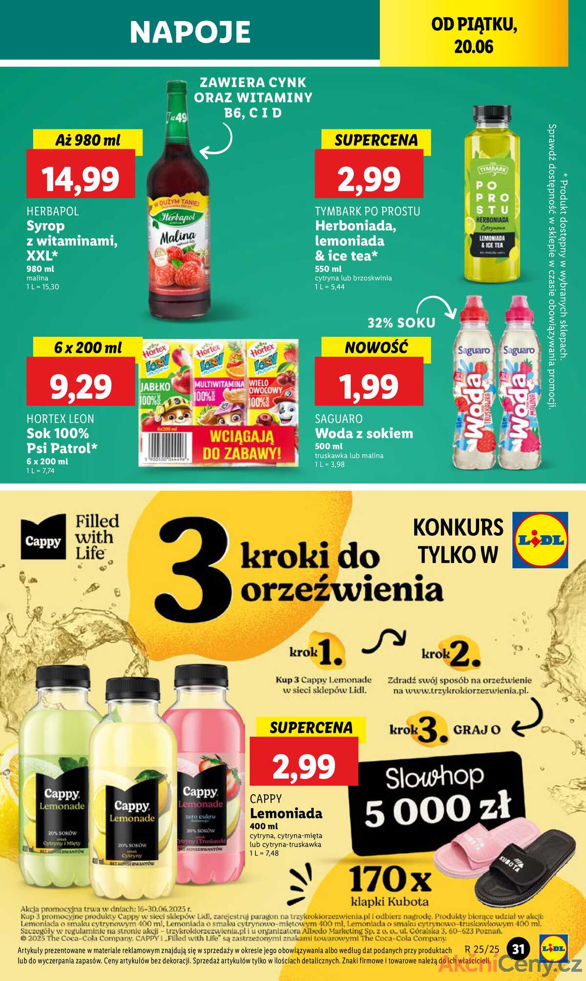 Leták Lidl Polsko 20.6.-21.6.2025 strana 41